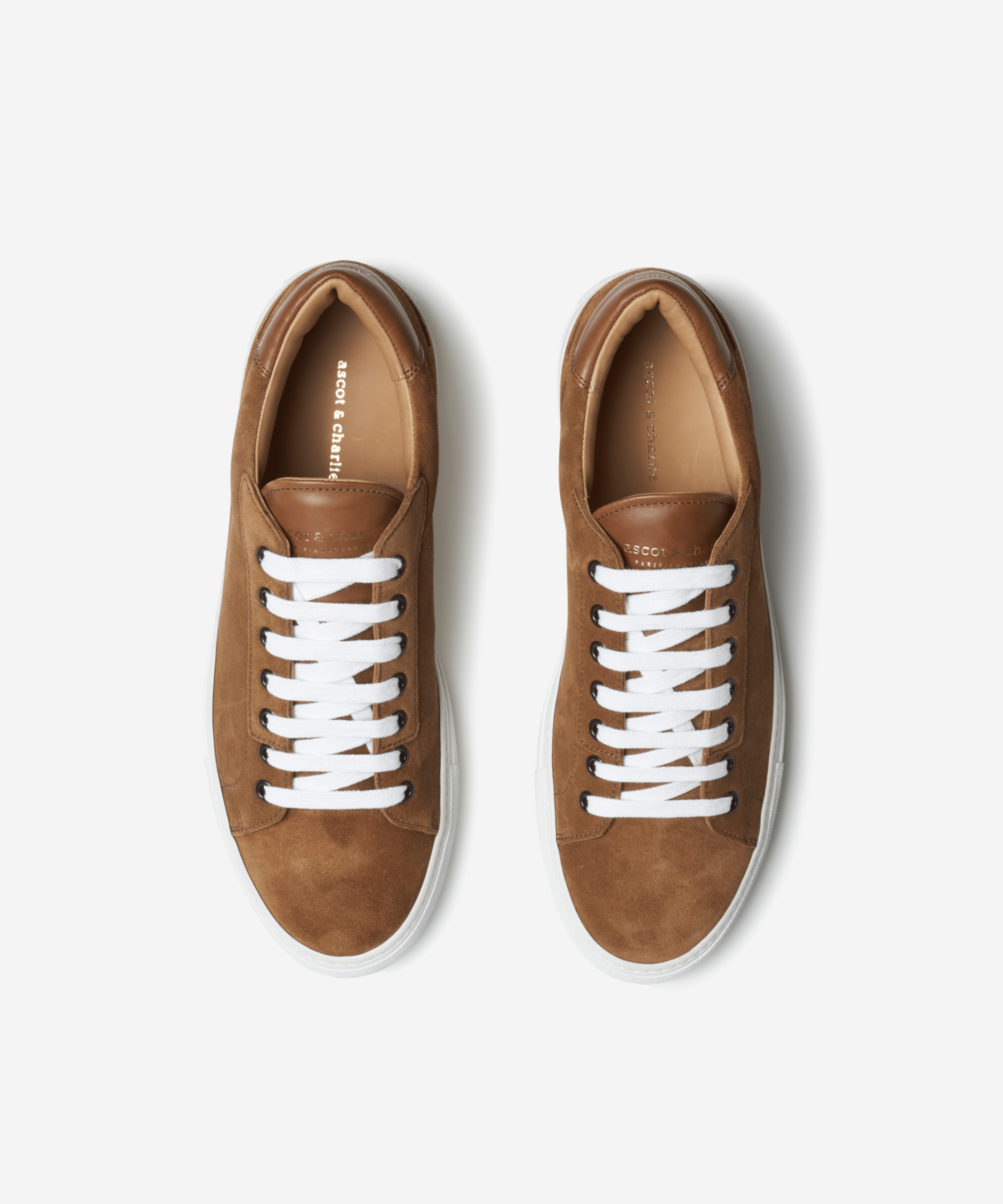 Lione Sneakers Tan Suede – Ascot X Charlie
